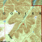 United States Geological Survey Elkinsville, IN (1993, 24000-Scale) digital map