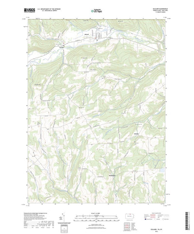 United States Geological Survey Elkland, PA (2023, 24000-Scale) digital map