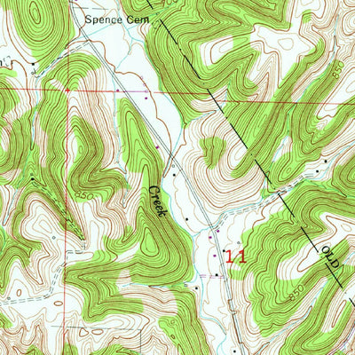 United States Geological Survey Elkmont, AL-TN (1958, 24000-Scale) digital map