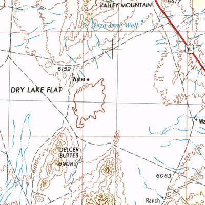 United States Geological Survey Elko, NV-UT (1955, 250000-Scale) digital map