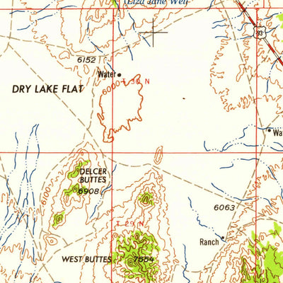 United States Geological Survey Elko, NV-UT (1958, 250000-Scale) digital map