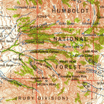 United States Geological Survey Elko, NV-UT (1958, 250000-Scale) digital map