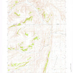 United States Geological Survey Elkol SW, WY (1962, 24000-Scale) digital map