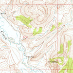 United States Geological Survey Elkol SW, WY (1962, 24000-Scale) digital map