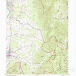 United States Geological Survey Elkton East, VA (1997, 24000-Scale) digital map