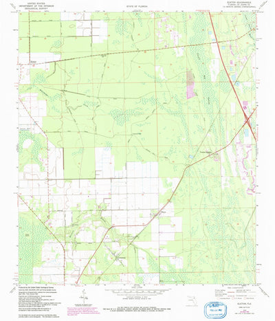 United States Geological Survey Elkton, FL (1970, 24000-Scale) digital map