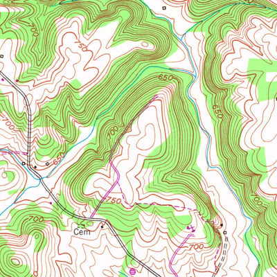 United States Geological Survey Elkton, KY (1951, 24000-Scale) digital map