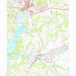 United States Geological Survey Elkton, MD-DE (1953, 24000-Scale) digital map