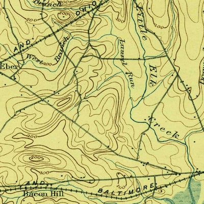United States Geological Survey Elkton, MD-DE-PA (1898, 62500-Scale) digital map