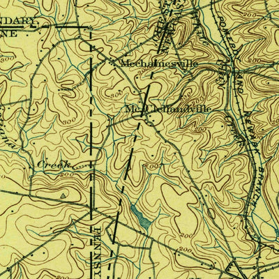 United States Geological Survey Elkton, MD-DE-PA (1898, 62500-Scale) digital map