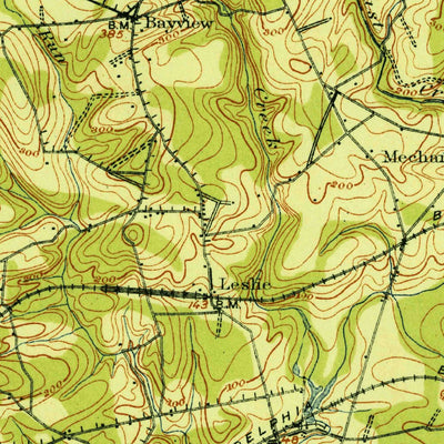 United States Geological Survey Elkton, MD-DE-PA (1917, 62500-Scale) digital map