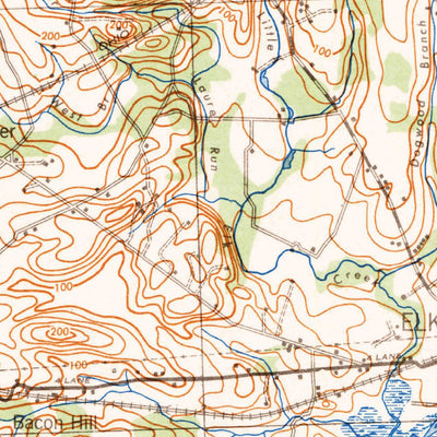 United States Geological Survey Elkton, MD-DE-PA (1942, 62500-Scale) digital map