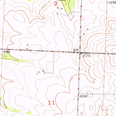 United States Geological Survey Elkton, MO (1949, 24000-Scale) digital map