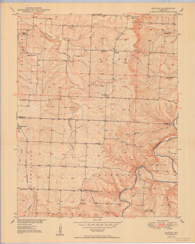 United States Geological Survey Elkton, MO (1950, 24000-Scale) digital map