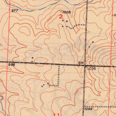 United States Geological Survey Elkton, MO (1950, 24000-Scale) digital map