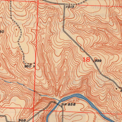 United States Geological Survey Elkton, MO (1950, 24000-Scale) digital map