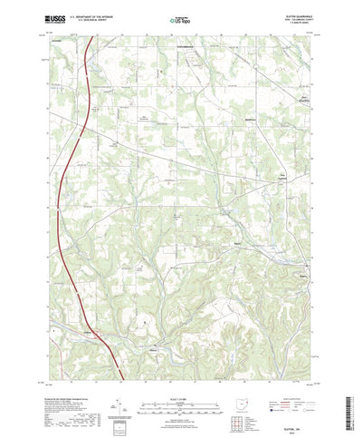 United States Geological Survey Elkton, OH (2023, 24000-Scale) digital map
