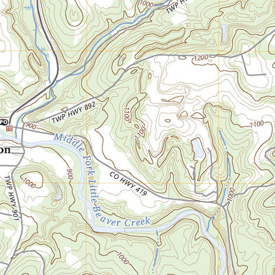 United States Geological Survey Elkton, OH (2023, 24000-Scale) digital map