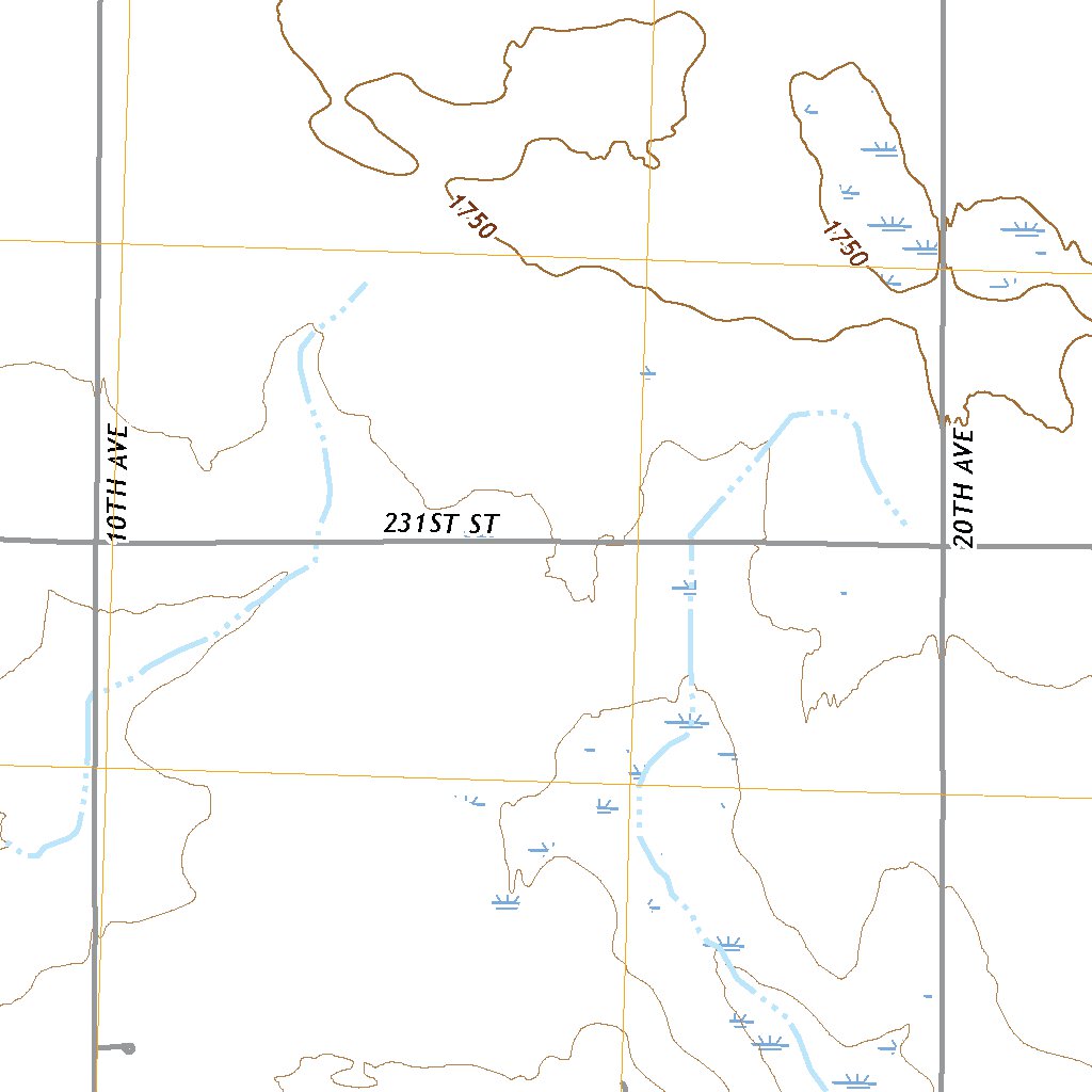 Elkton, SD (2021, 24000-Scale) Map by United States Geological Survey ...