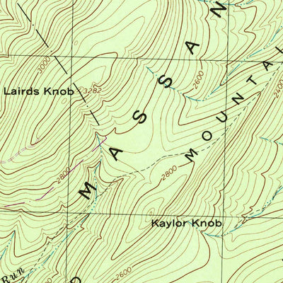 United States Geological Survey Elkton West, VA (1999, 24000-Scale) digital map