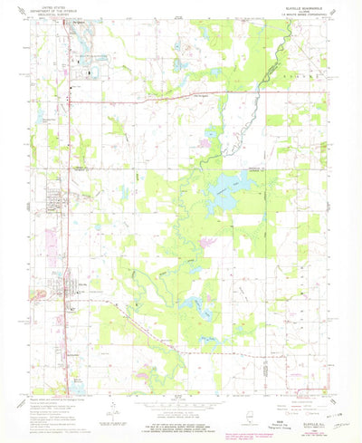 United States Geological Survey Elkville, IL (1968, 24000-Scale) digital map