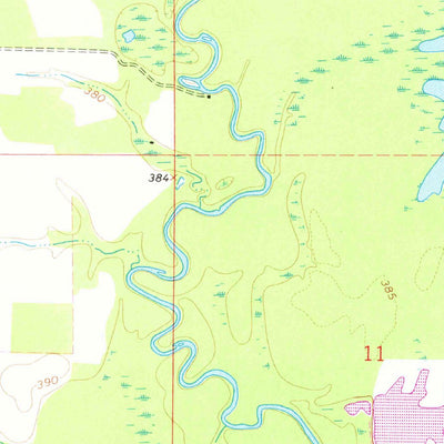 United States Geological Survey Elkville, IL (1968, 24000-Scale) digital map