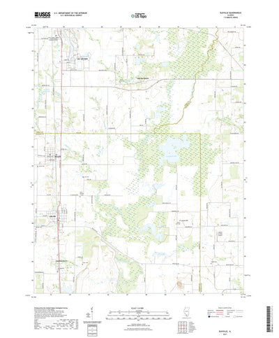 United States Geological Survey Elkville, IL (2021, 24000-Scale) digital map