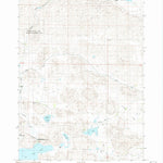 United States Geological Survey Ell Lake, NE (1985, 24000-Scale) digital map