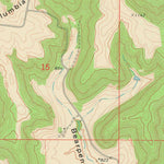 United States Geological Survey Ella, WI (1972, 24000-Scale) digital map