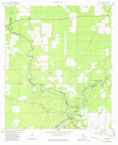 United States Geological Survey Ellaville, FL (1959, 24000-Scale) digital map