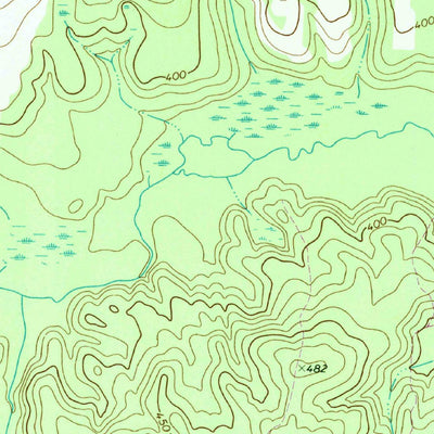United States Geological Survey Ellaville North, GA (1971, 24000-Scale) digital map