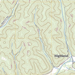 United States Geological Survey Ellenboro, WV (2023, 24000-Scale) digital map