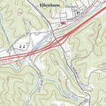 United States Geological Survey Ellenboro, WV (2023, 24000-Scale) digital map