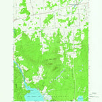 United States Geological Survey Ellenburg Center, NY (1964, 24000-Scale) digital map