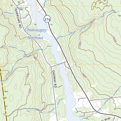 United States Geological Survey Ellenburg Center, NY (2023, 24000-Scale) digital map