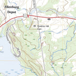 United States Geological Survey Ellenburg Depot, NY (2023, 24000-Scale) digital map