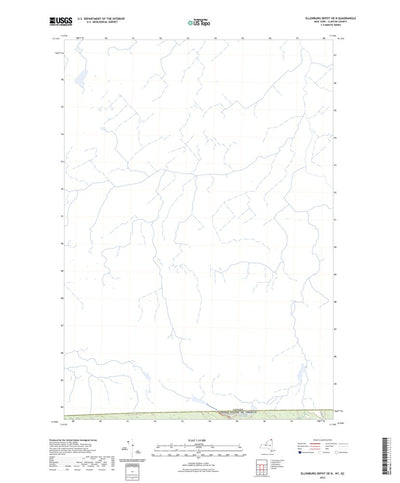 United States Geological Survey Ellenburg Depot OE N, NY (2023, 24000-Scale) digital map