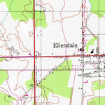 United States Geological Survey Ellendale, DE (1954, 24000-Scale) digital map