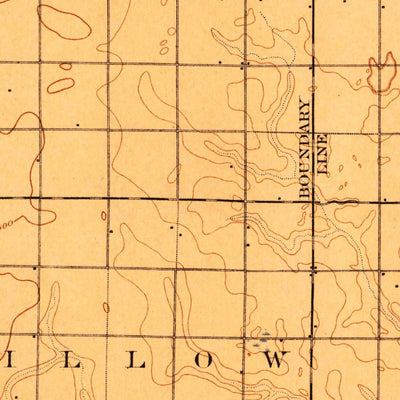 United States Geological Survey Ellendale, ND-SD (1899, 125000-Scale) digital map