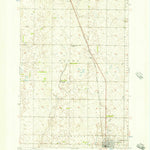 United States Geological Survey Ellendale North, ND (1956, 24000-Scale) digital map