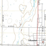 United States Geological Survey Ellendale North, ND (2020, 24000-Scale) digital map