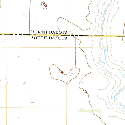 United States Geological Survey Ellendale South, ND (2020, 24000-Scale) digital map