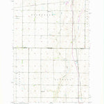 United States Geological Survey Ellendale South, ND-SD (1953, 24000-Scale) digital map