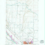 United States Geological Survey Ellensburg North, WA (1958, 24000-Scale) digital map