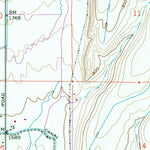 United States Geological Survey Ellensburg North, WA (1958, 24000-Scale) digital map