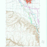 United States Geological Survey Ellensburg South, WA (1958, 24000-Scale) digital map