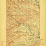 United States Geological Survey Ellensburg, WA (1901, 125000-Scale) digital map