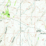 United States Geological Survey Ellensburg, WA (1958, 62500-Scale) digital map