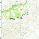 United States Geological Survey Ellensburg, WA (1958, 62500-Scale) digital map