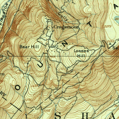 United States Geological Survey Ellenville, NY (1906, 62500-Scale) digital map